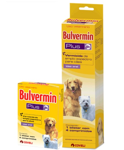 BULVERMIN PLUS - 4 COMPRIMIDOS