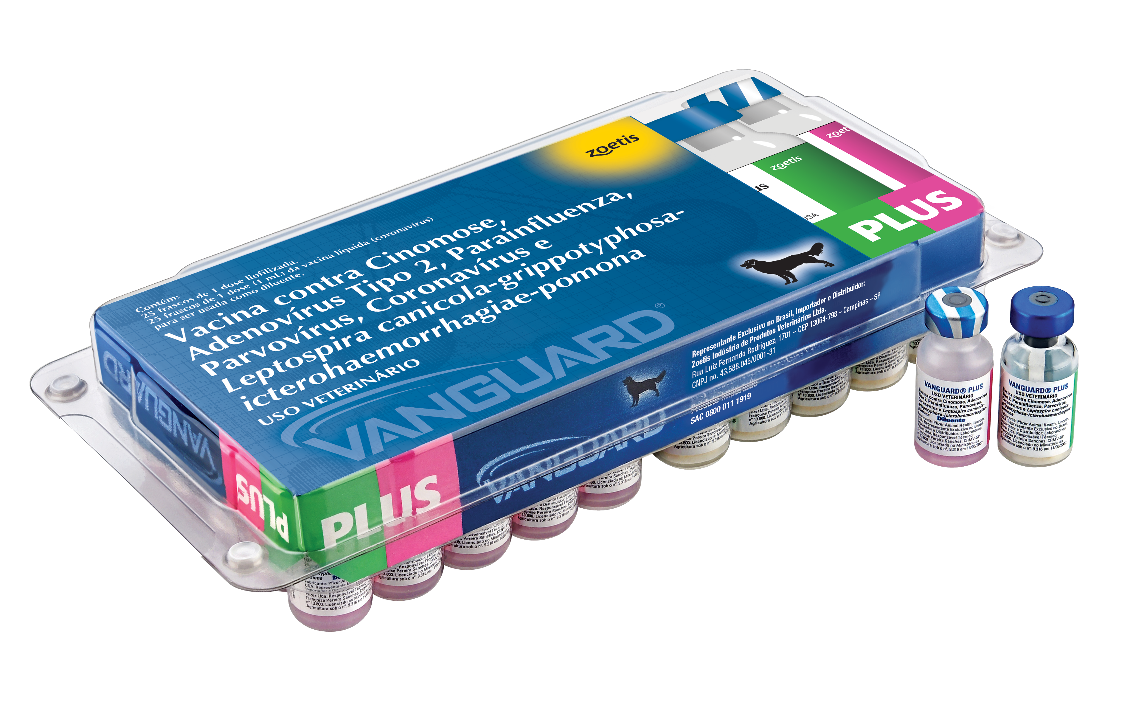 VANGUARD PLUS - 25 UNIDADES 