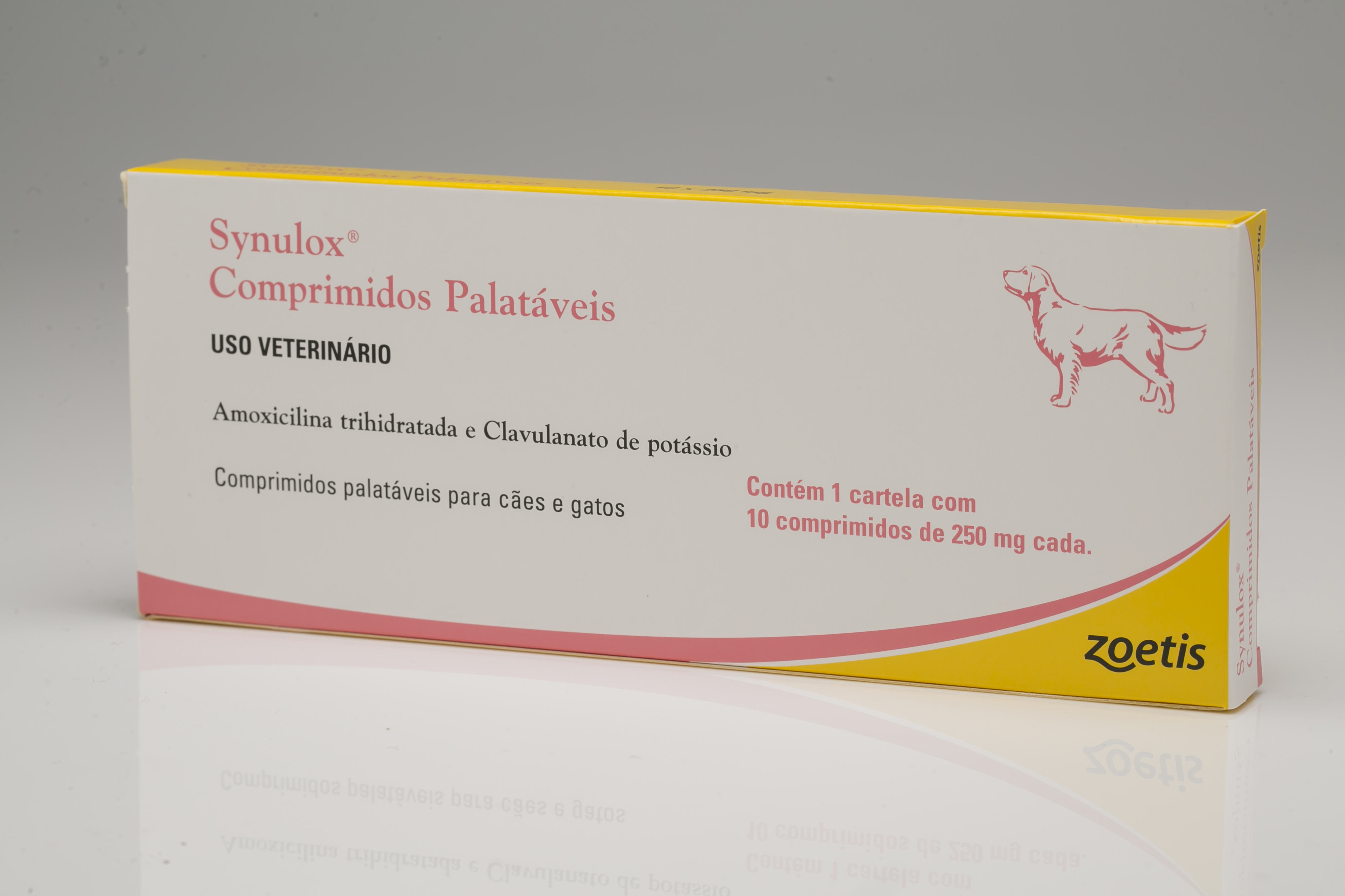 SYNULOX COMPRIMIDOS PALATÁVEIS (250MG) 