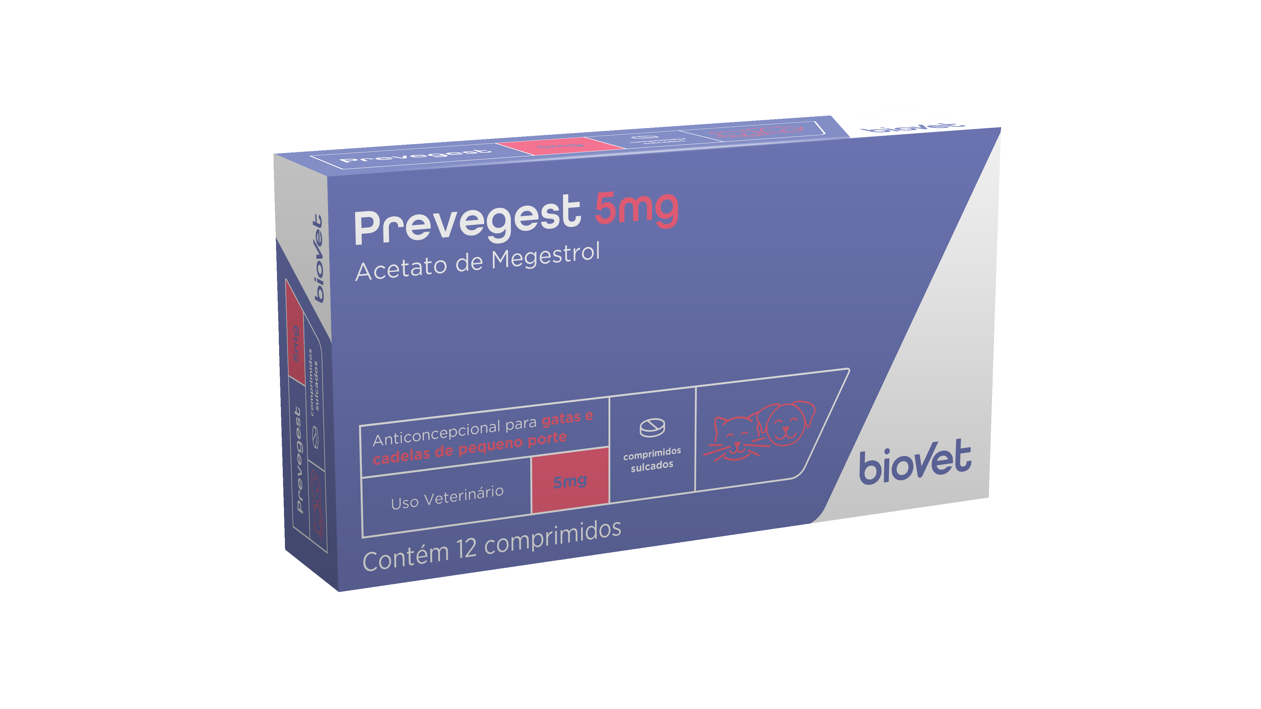PREVE-GEST (5MG) - 12 COMPRIMIDOS