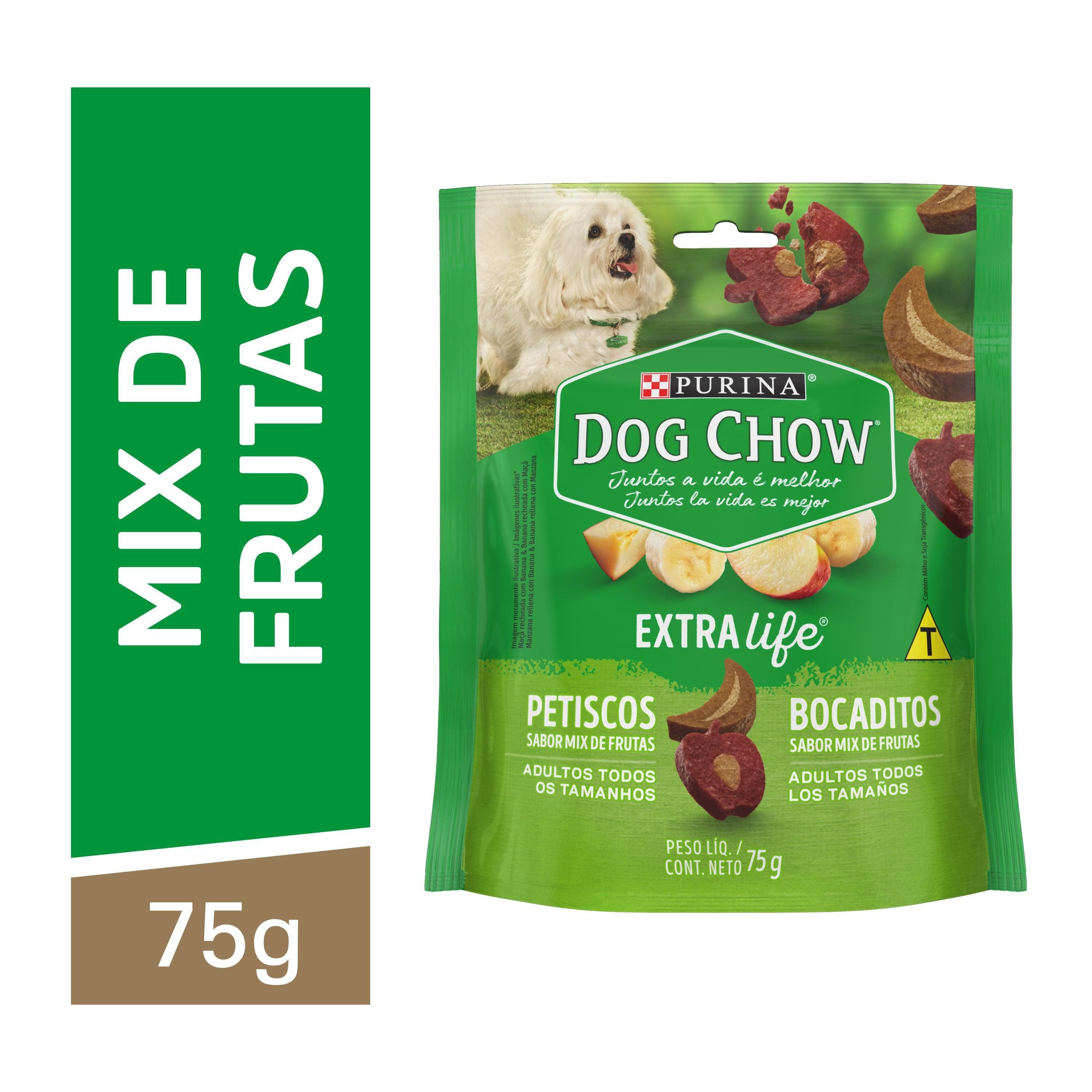DOG CHOW PETISCO MIX DE FRUTA - 75G