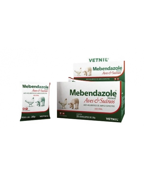 MEBENDAZOLE A/S 6X20X30G