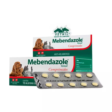 MEBENDAZOLE C/G 8X15 10COMP