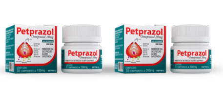PETPRAZOL 200MG 24X30COMP