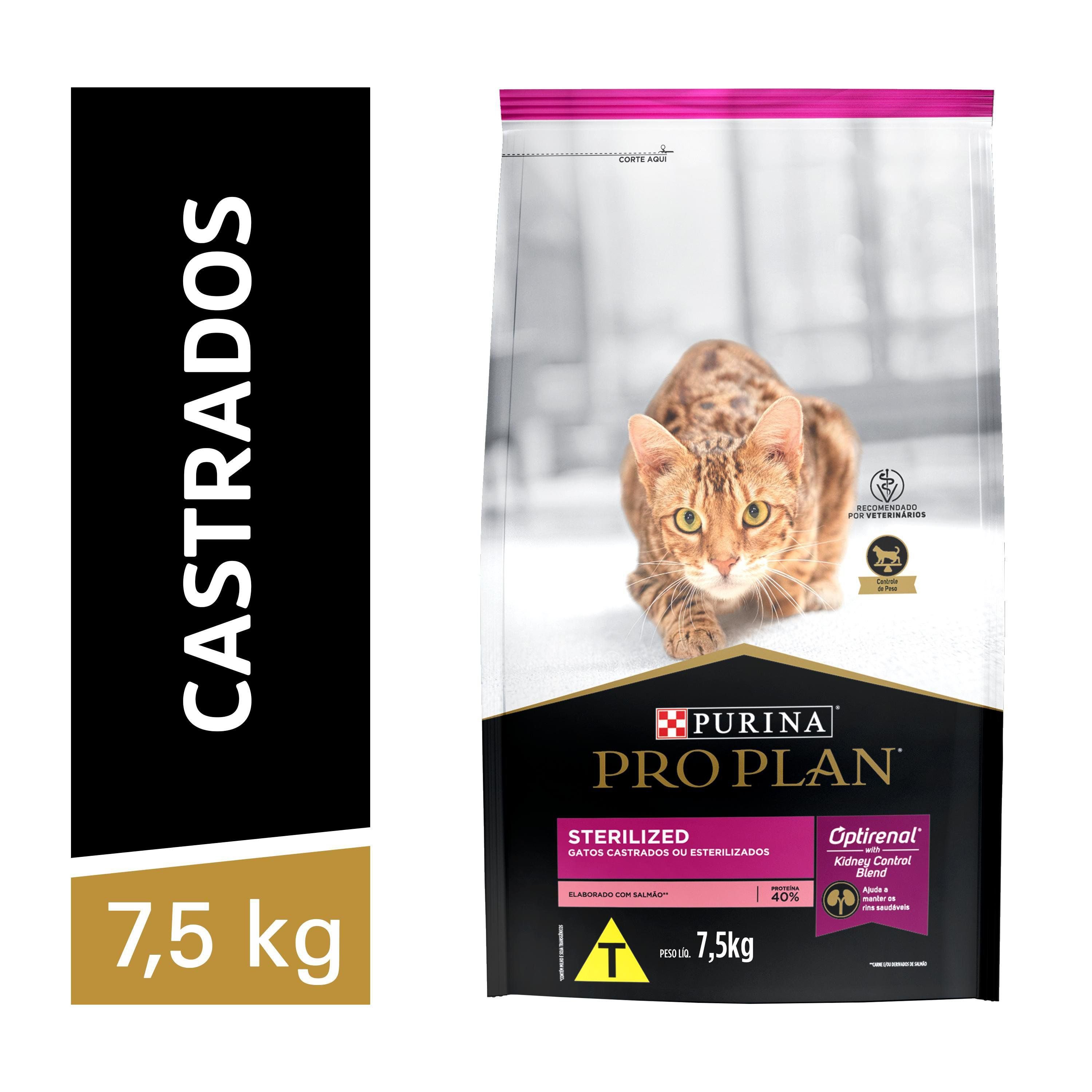 PRO PLAN CAT STERILIZED CASTRADOS - 7,5G