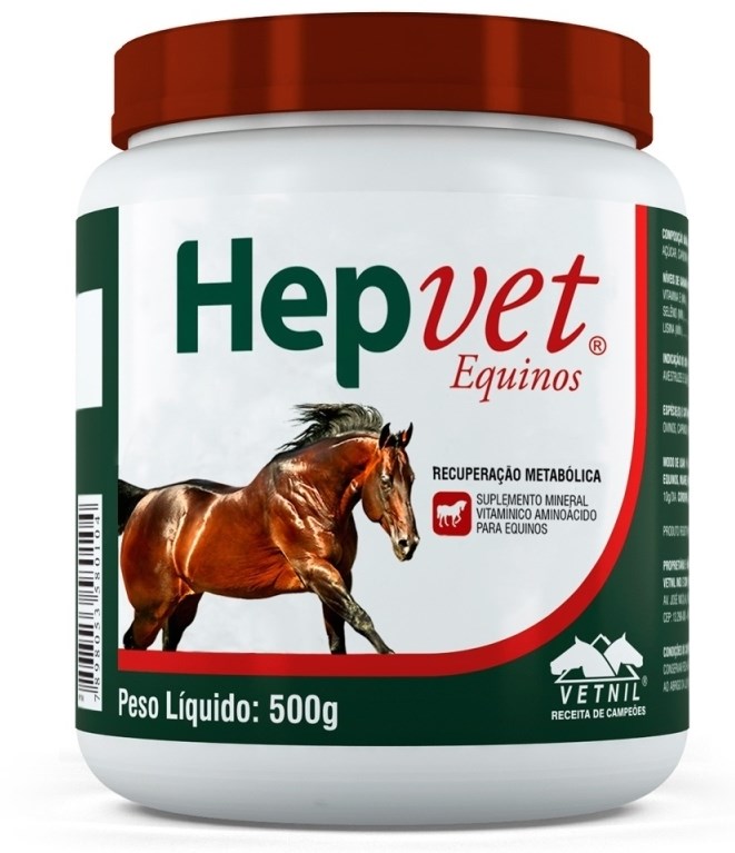HEPVET EQUINOS 6X500G