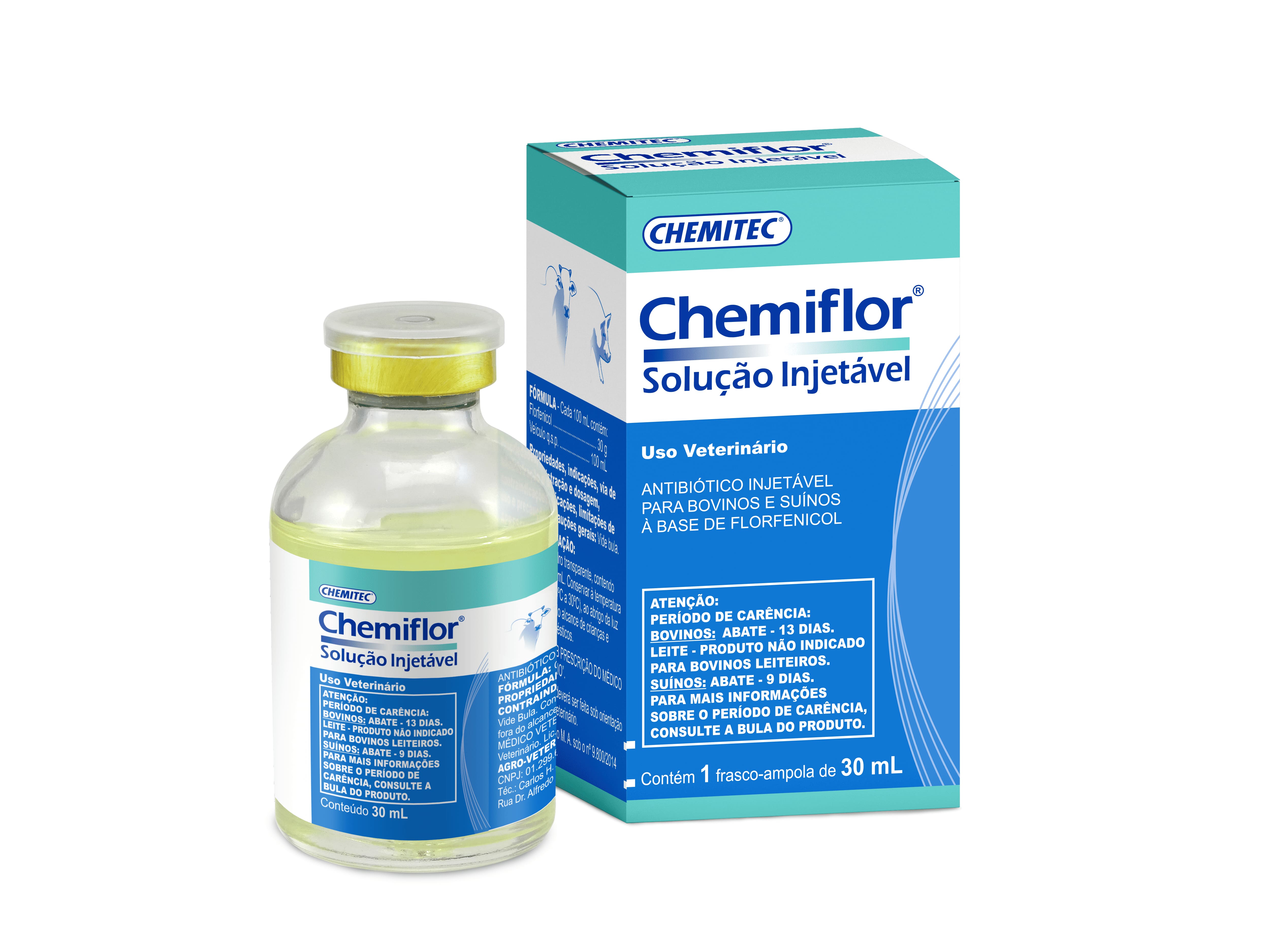 CHEMIFLOR SOL INJ -  30ML