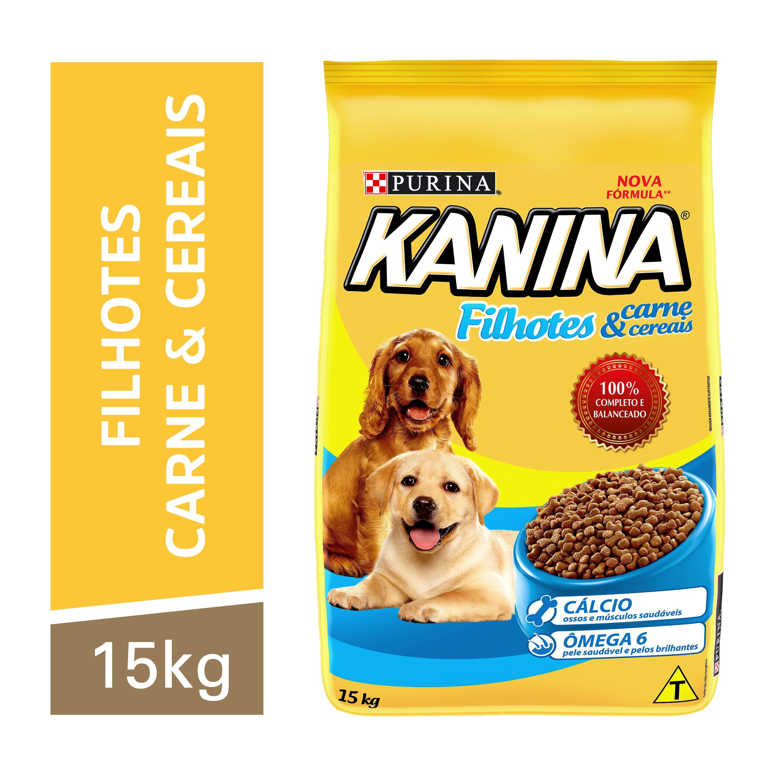 KANINA FILHOTES (CARNES E CEREAIS) - 15KG