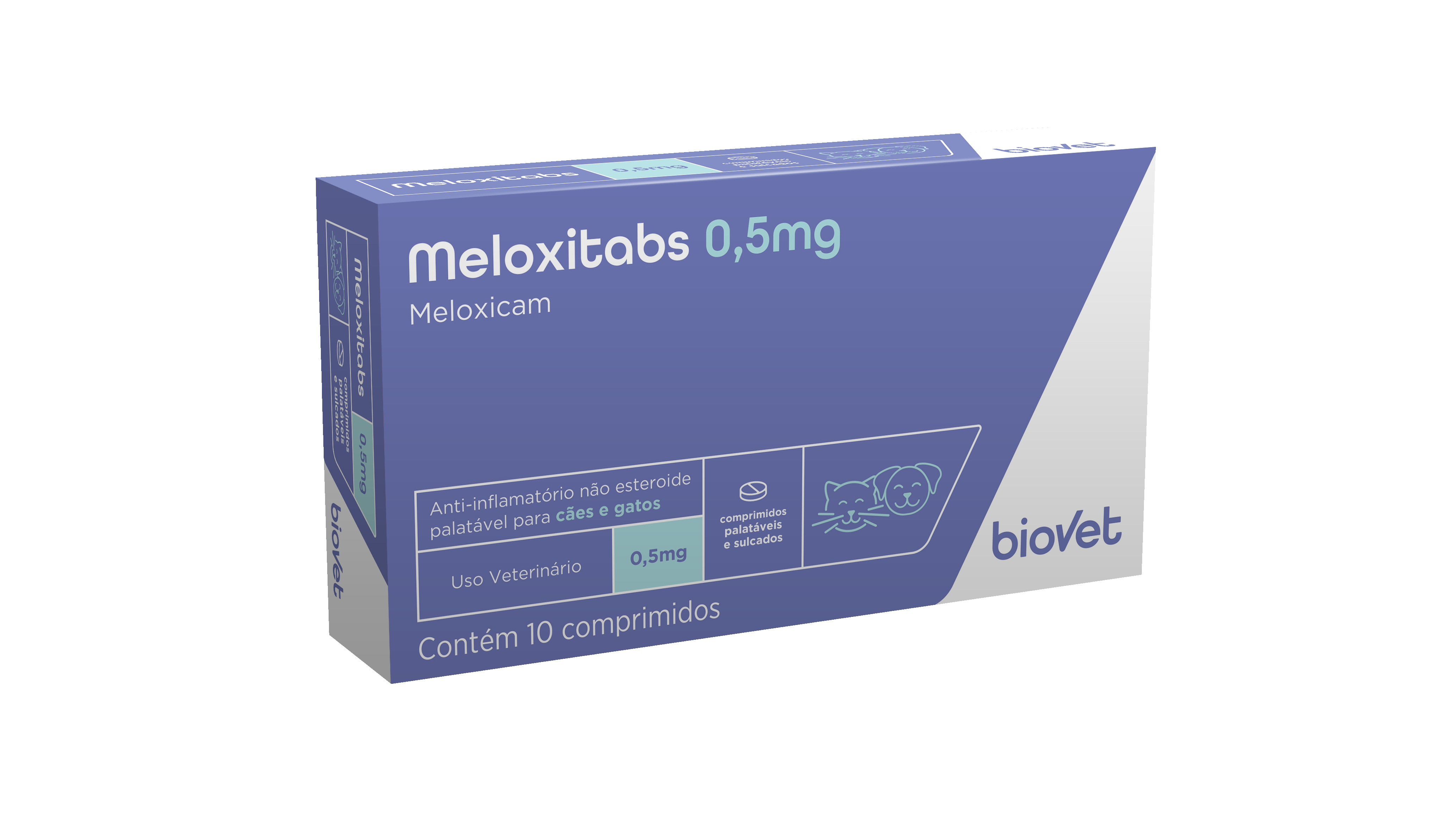 MELOXITABS (0,5MG) - 10 COMPRIMIDOS 