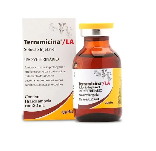 TERRAMICINA LA INJ 20ML
