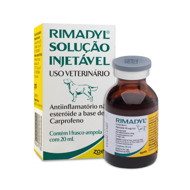 RIMADYL INJETÁVEL - 20 ML