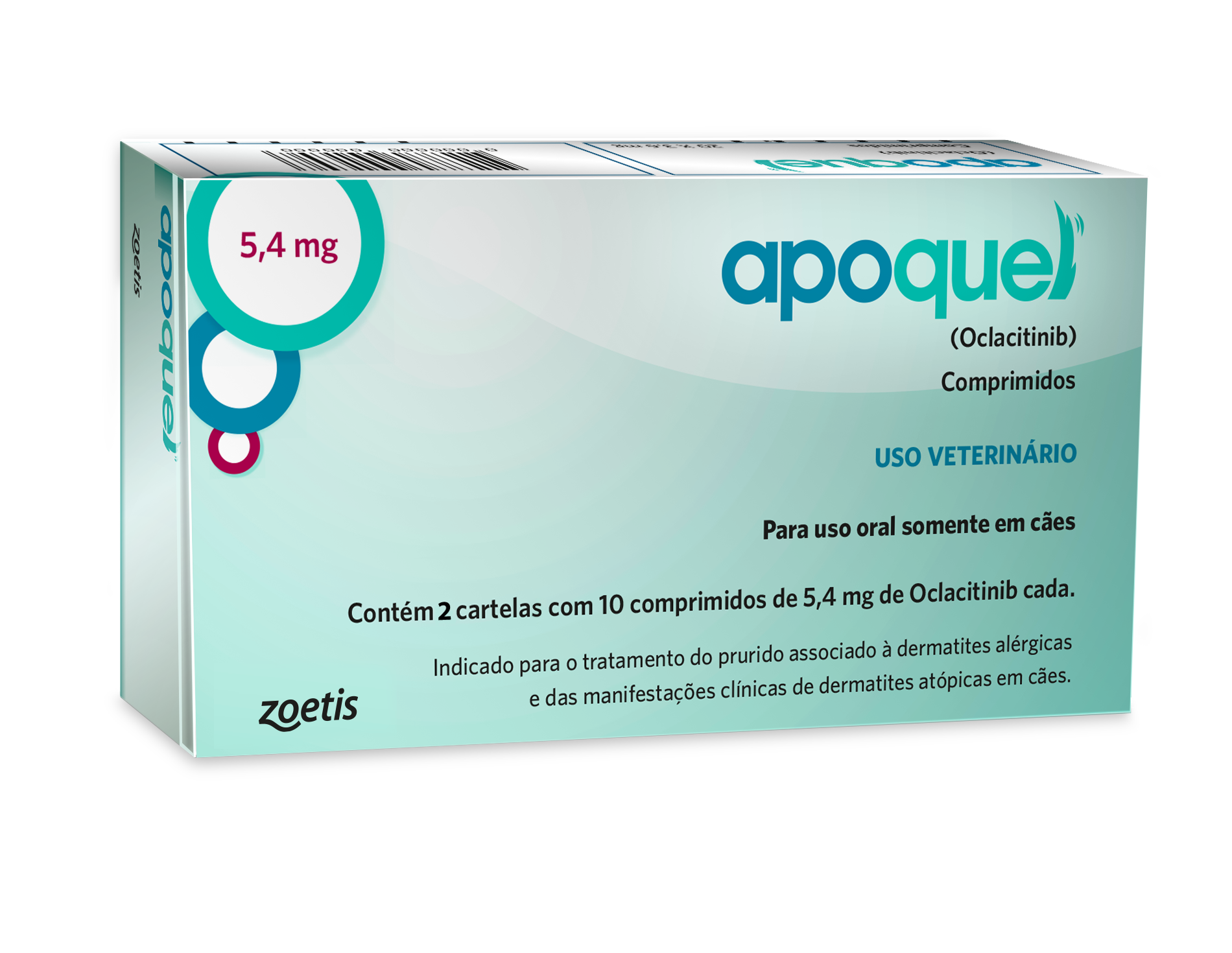 APOQUEL (5,4MG) - 20 COMPRIMIDOS