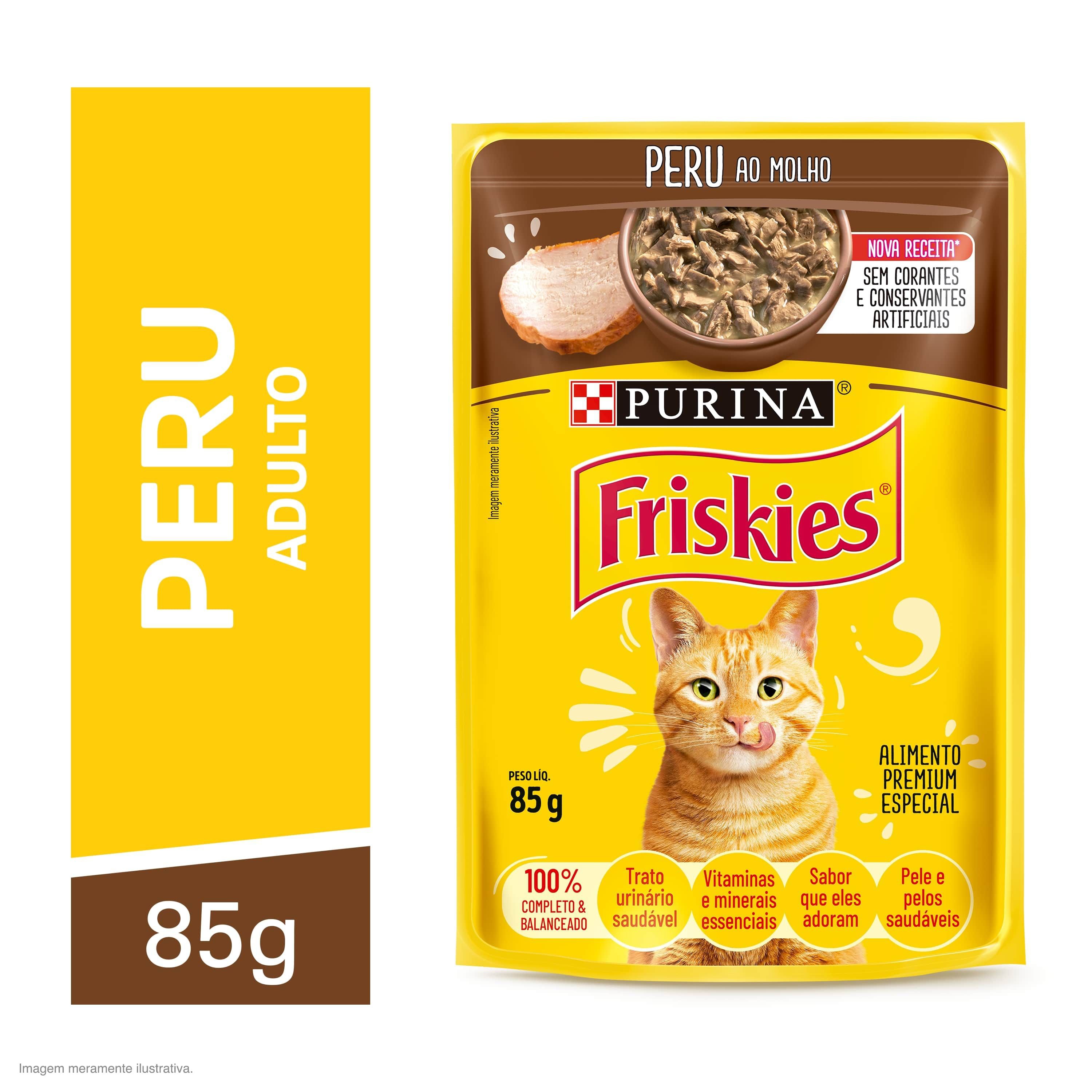 FRISKIES SACHE (PERU AO MOLHO) - 85G