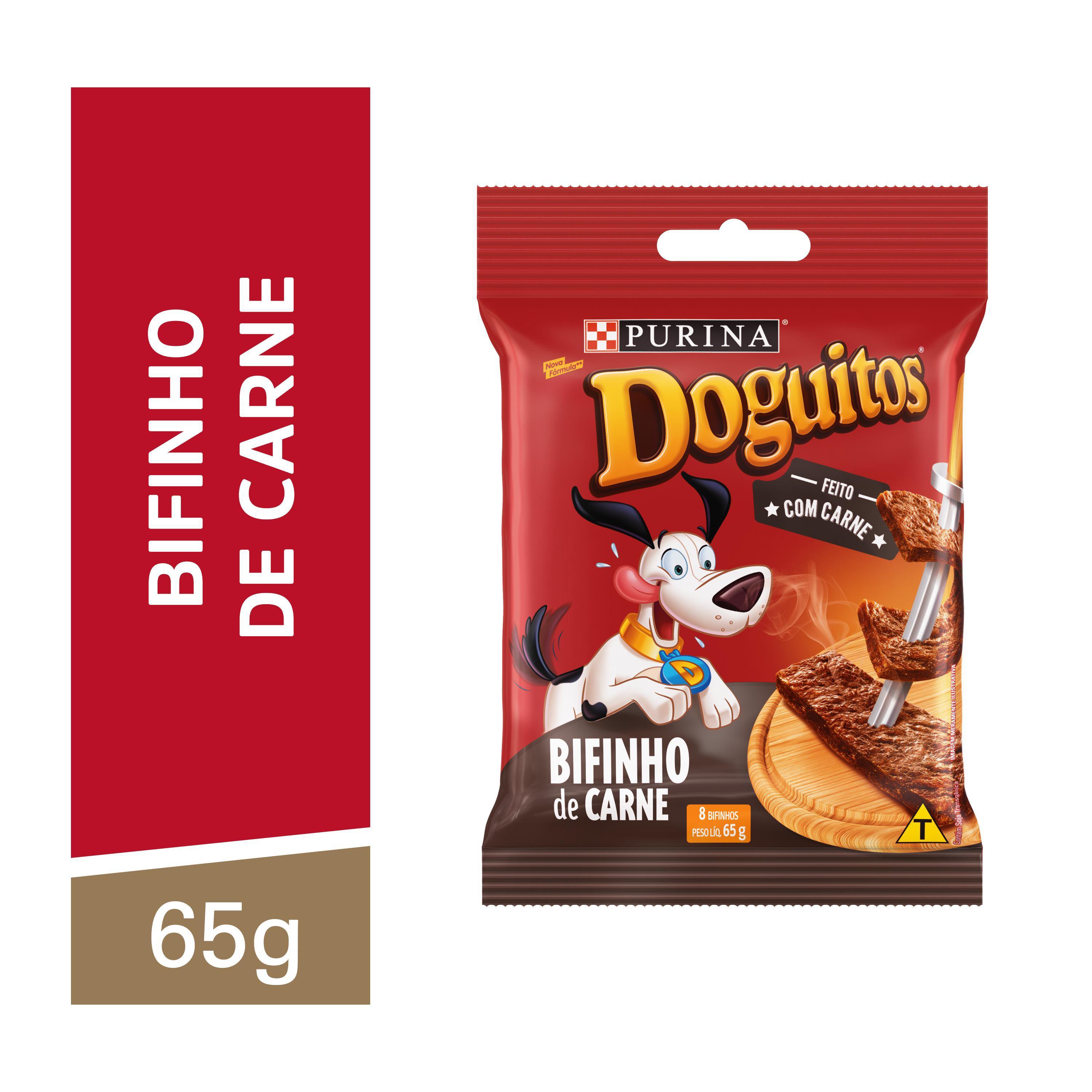 DOGUITOS BIFINHO CARNE - 65G