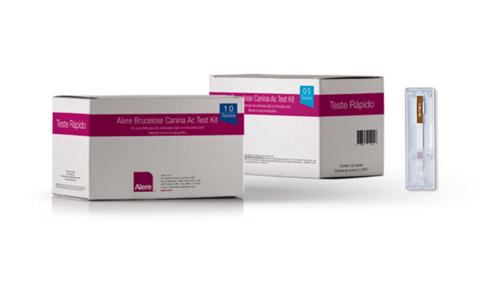 ALERE BRUCELOSE CANINA AC (KIT) - COM 10 UNIDADES 