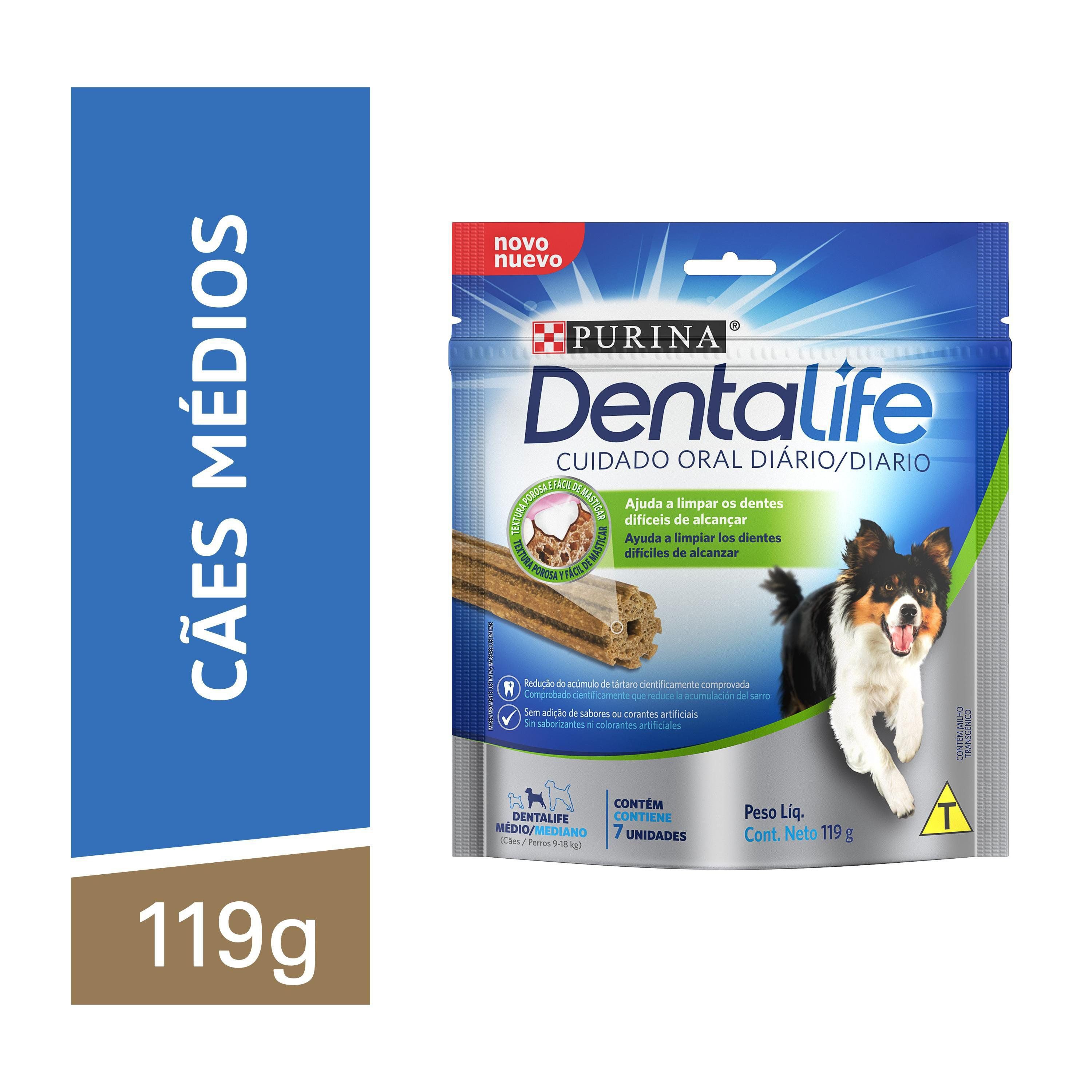 DENTALIFE CÃES MÉDIOS (FRANGO) - 119G