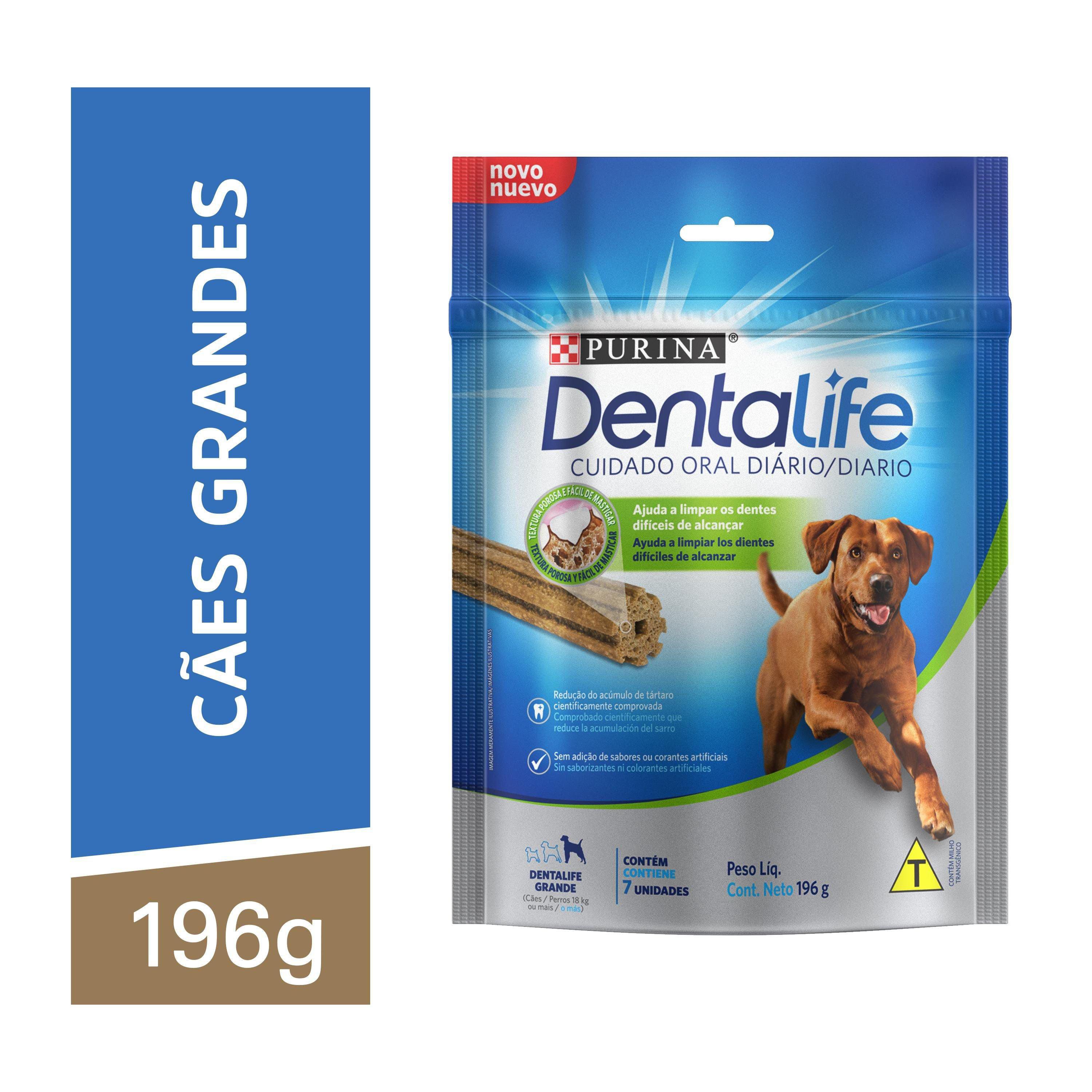 DENTALIFE CÃES GRANDES (FRANGO) - 196G