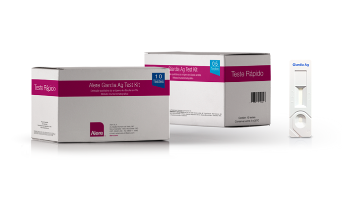 ALERE GIARDIA AG (KIT) - COM 5 UNIDADES 
