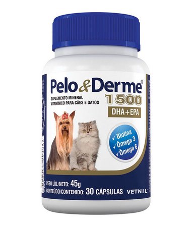 PELO E DERME 1500MG DHA+EPA 30