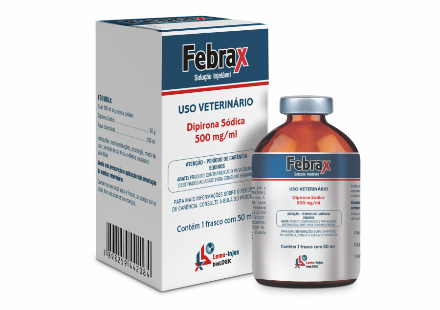 FEBRAX INJ. (DIPIRONA) 50ML