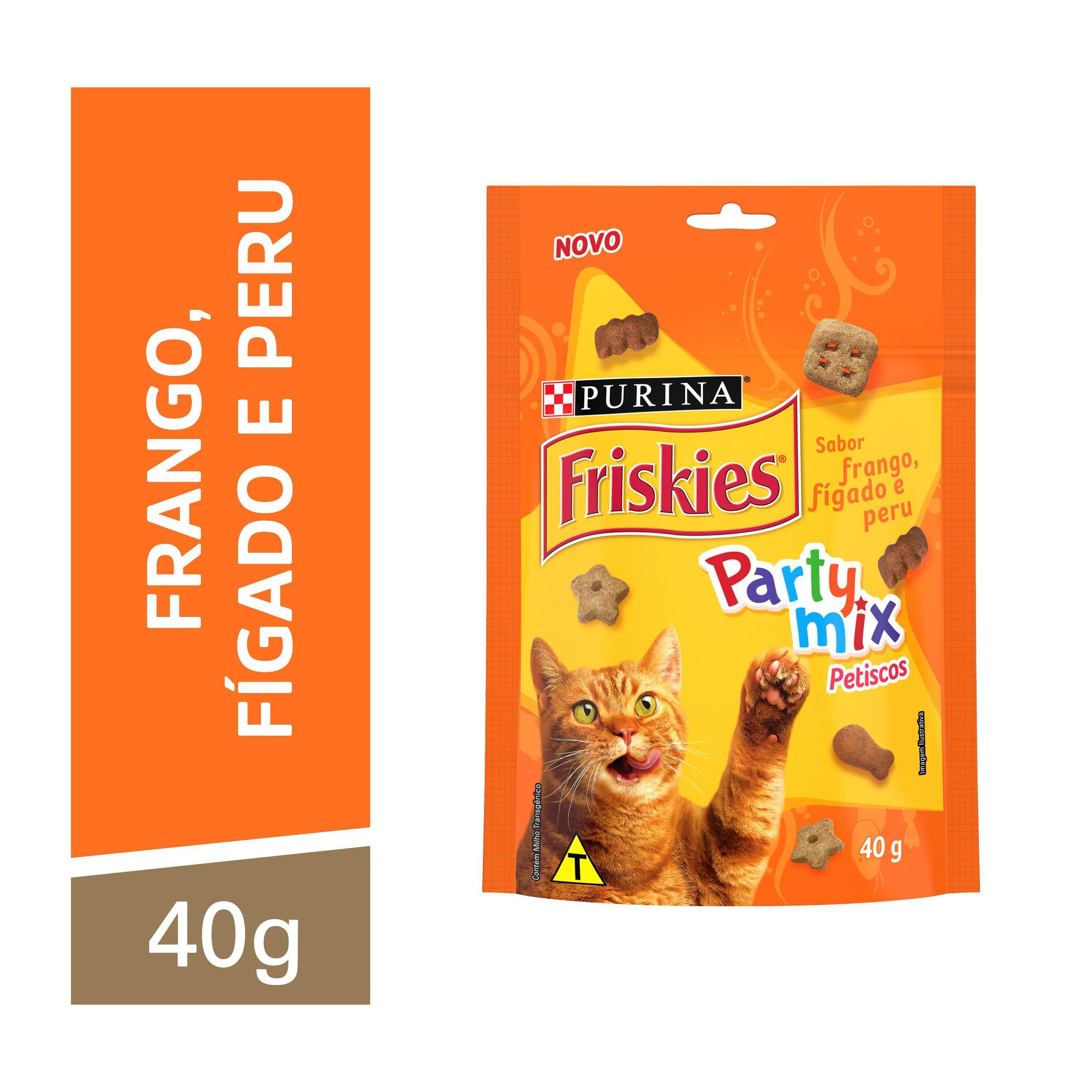 FRISKIES PARTY MIX FRANGO  - 40G