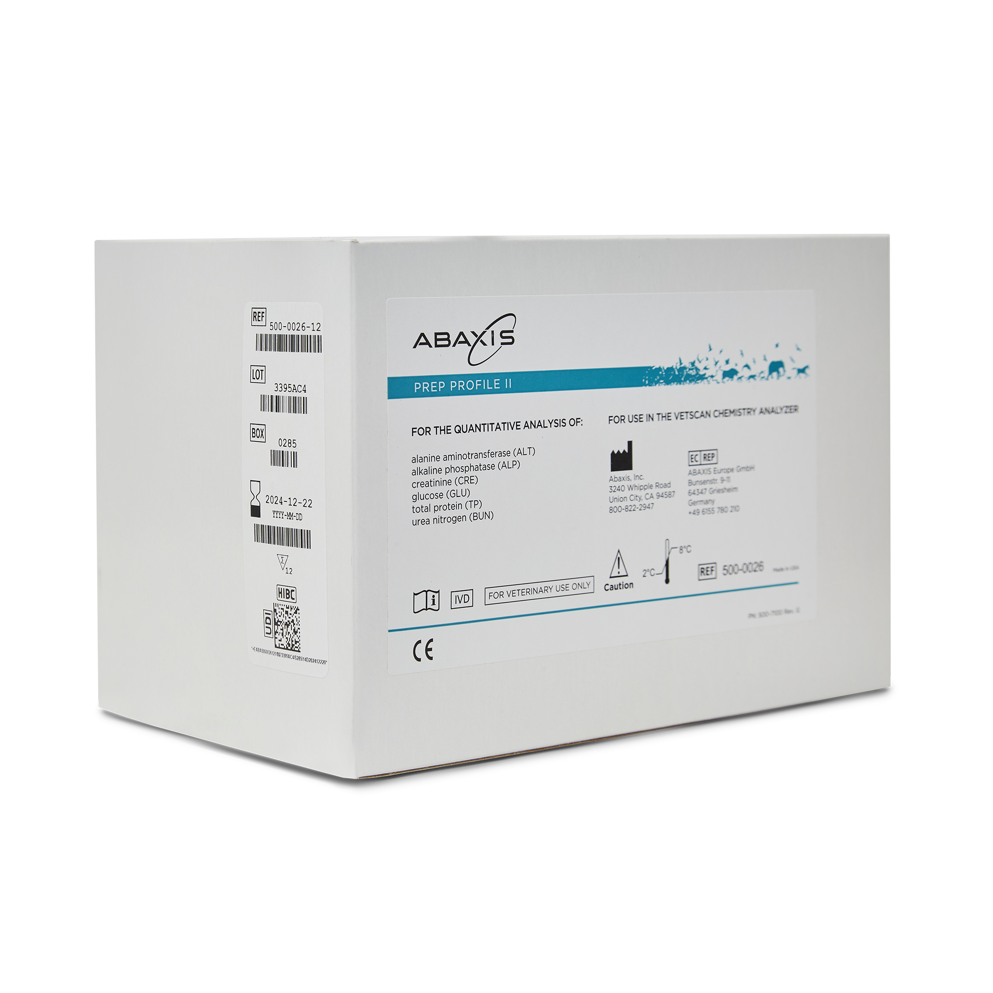 VETSCAN PREP PROFILE II - 12 UNIDADES 