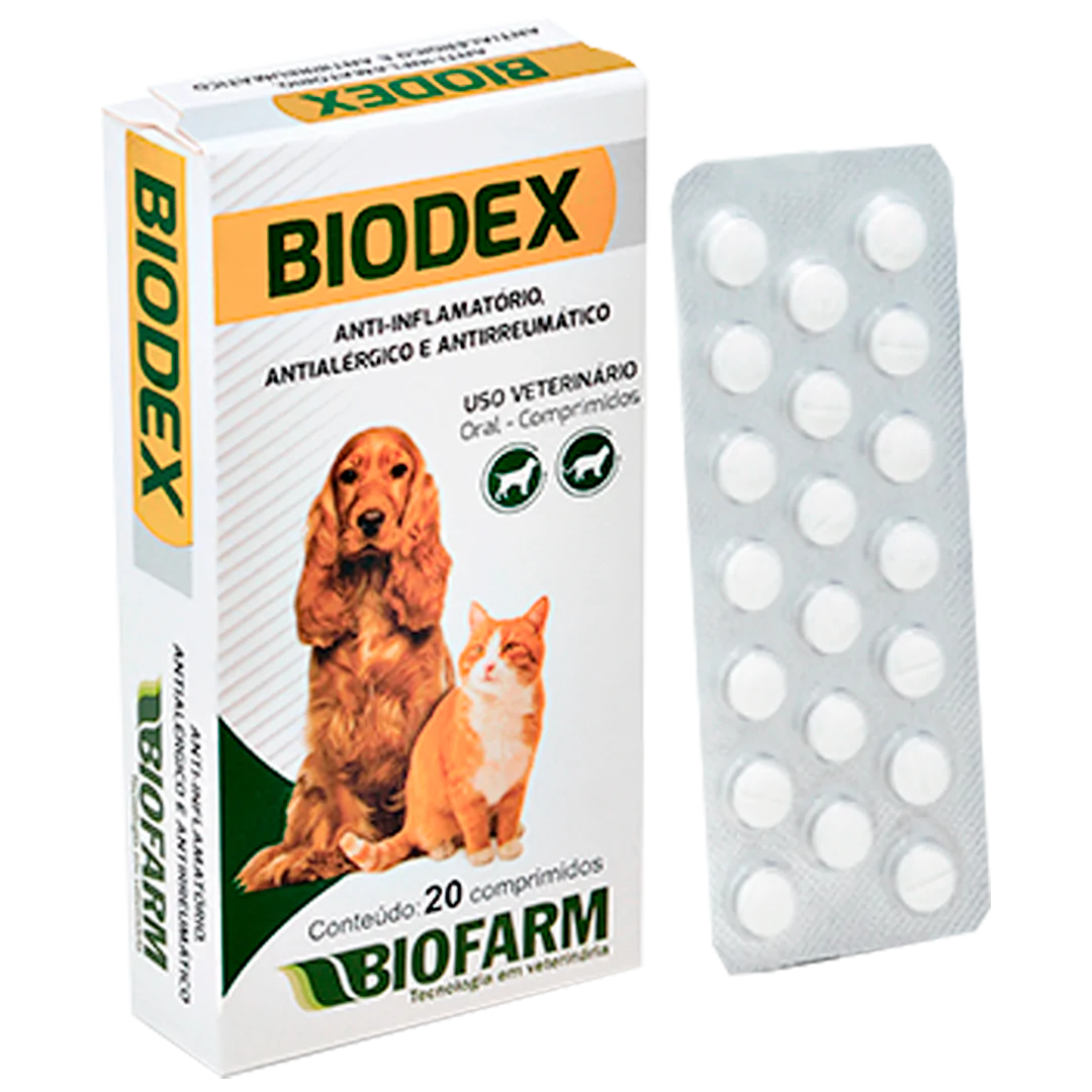 BIODEX - 20 COMPRIMIDOS 