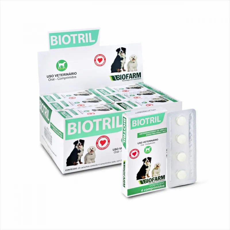 BIOTRIL COMPRIMIDOS - 4 UNID