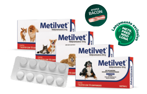 METILVET 5MG 10COMP