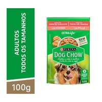 DOG CHOW SACHÊ ADULTO TODOS OS TAMANHS (FRNAGO) - 100G