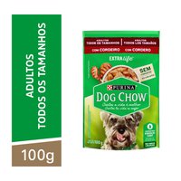 DOC CHOW SACHE ADULTO TODOS OS TAMNHOS CORDEIRO) - 100G
