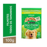 DOG CHOW SACHÊ FILHOTE TODOS OS TAMANHOS (FRANGO) - 100G