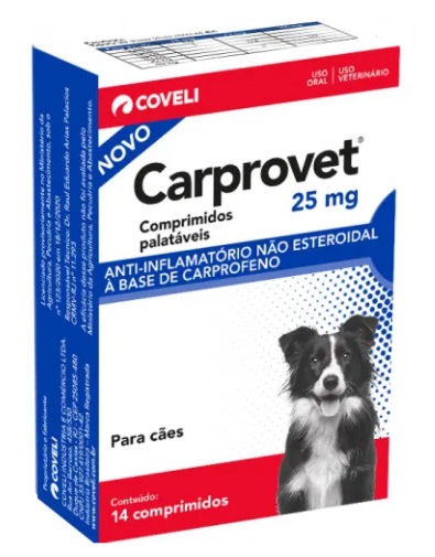CARPROVET 25MG - 14 COMPRIMIDOS 