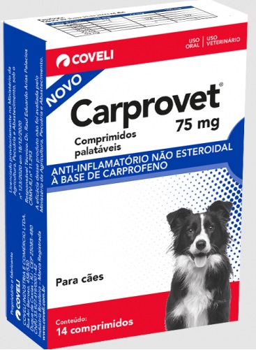 CARPROVET 75MG - 14 COMPRIMIDOS 