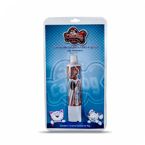 CAT DOG CREME DENTAL PET (CHOCOLATE) - 90G