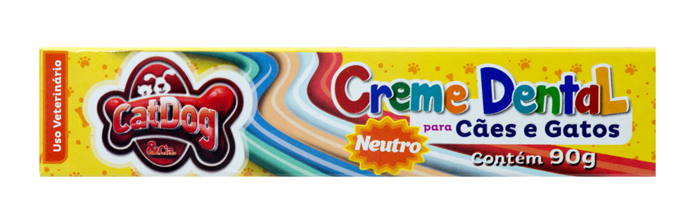 CAT DOG CREME DENTAL PET (NEUTRO) - 90G