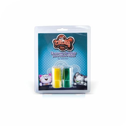 CAT DOG KIT PET 2 ESCOVAS DEDEIRAS