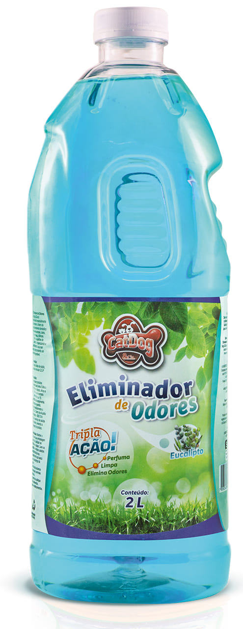 CAT DOG ELIMINADOR DE ODORES (EUCALIPTO) - 2L