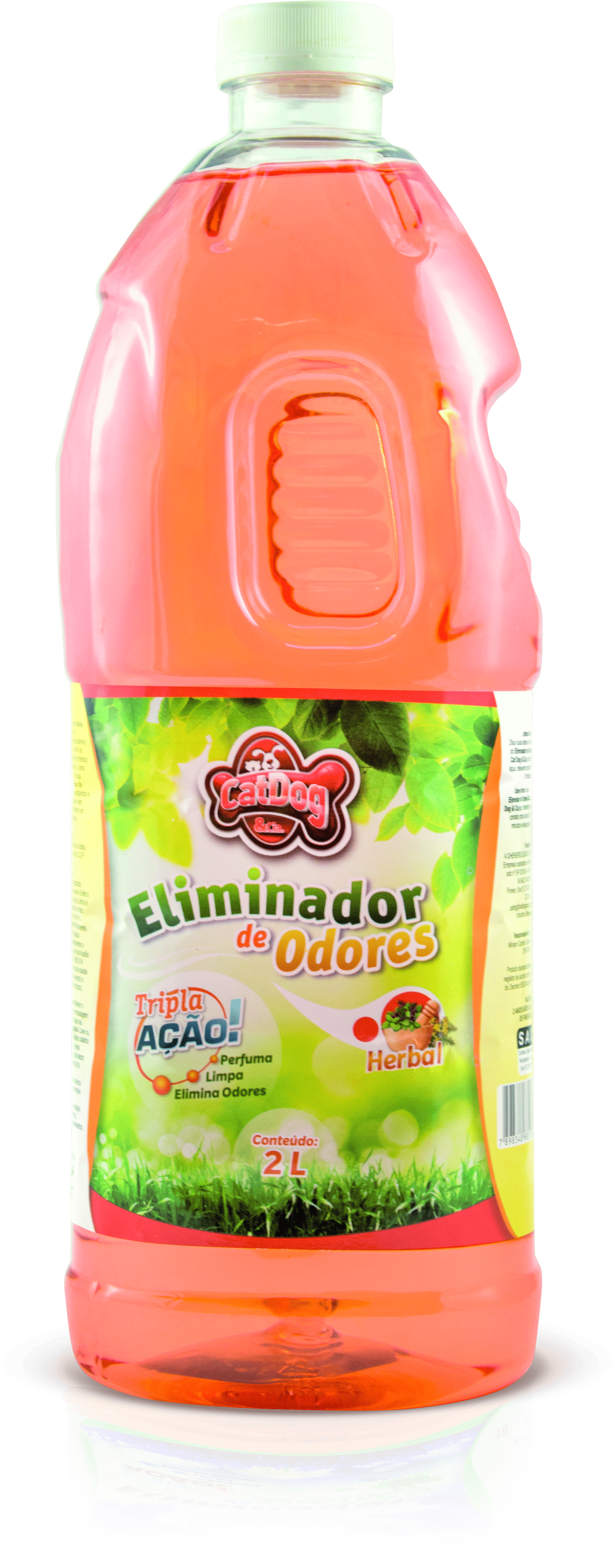 CAT DOG ELIMINADOR DE ODORES (HERBAL) - 2L