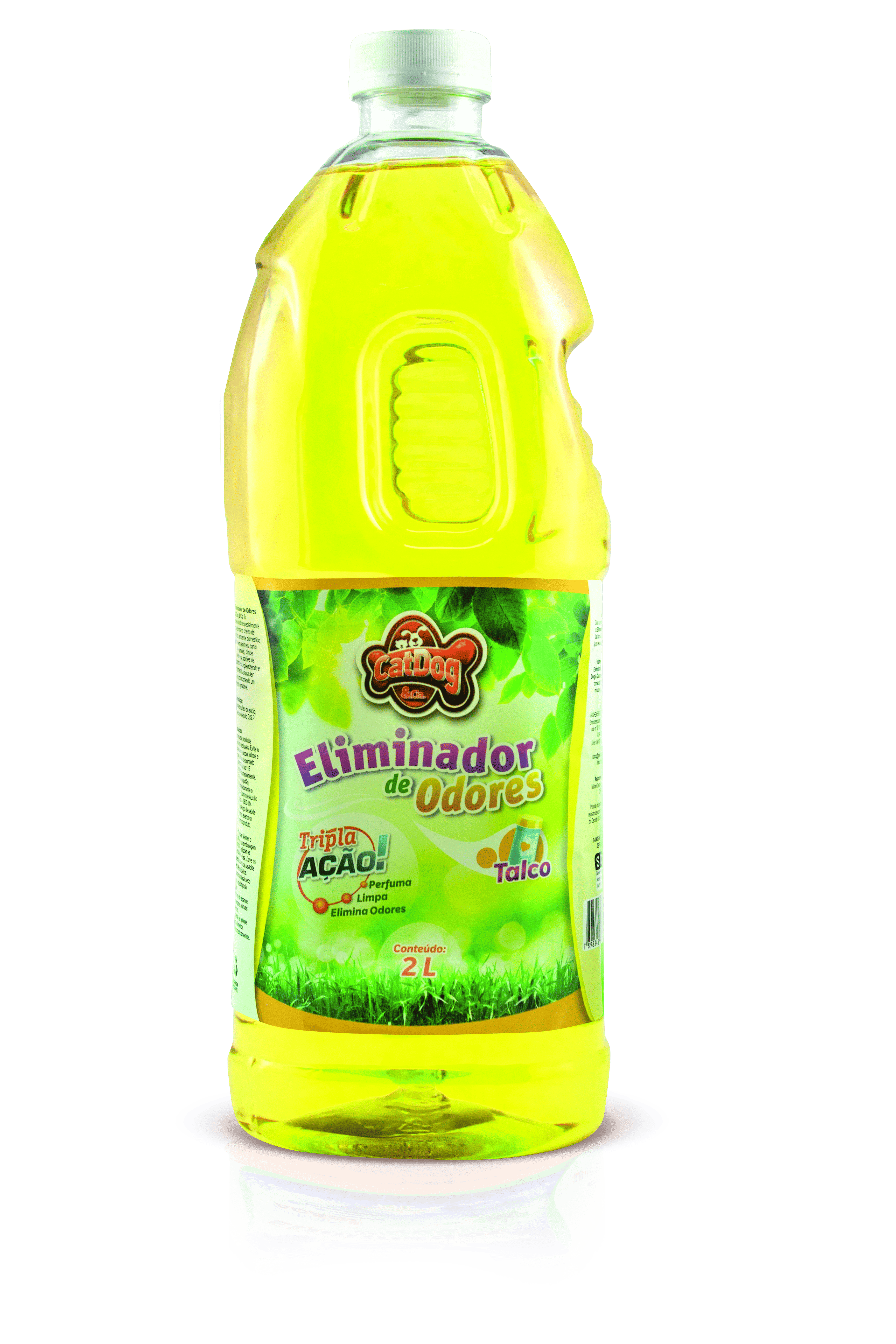 CAT DOG ELIMINADOR DE ODORES (TALCO) - 2L