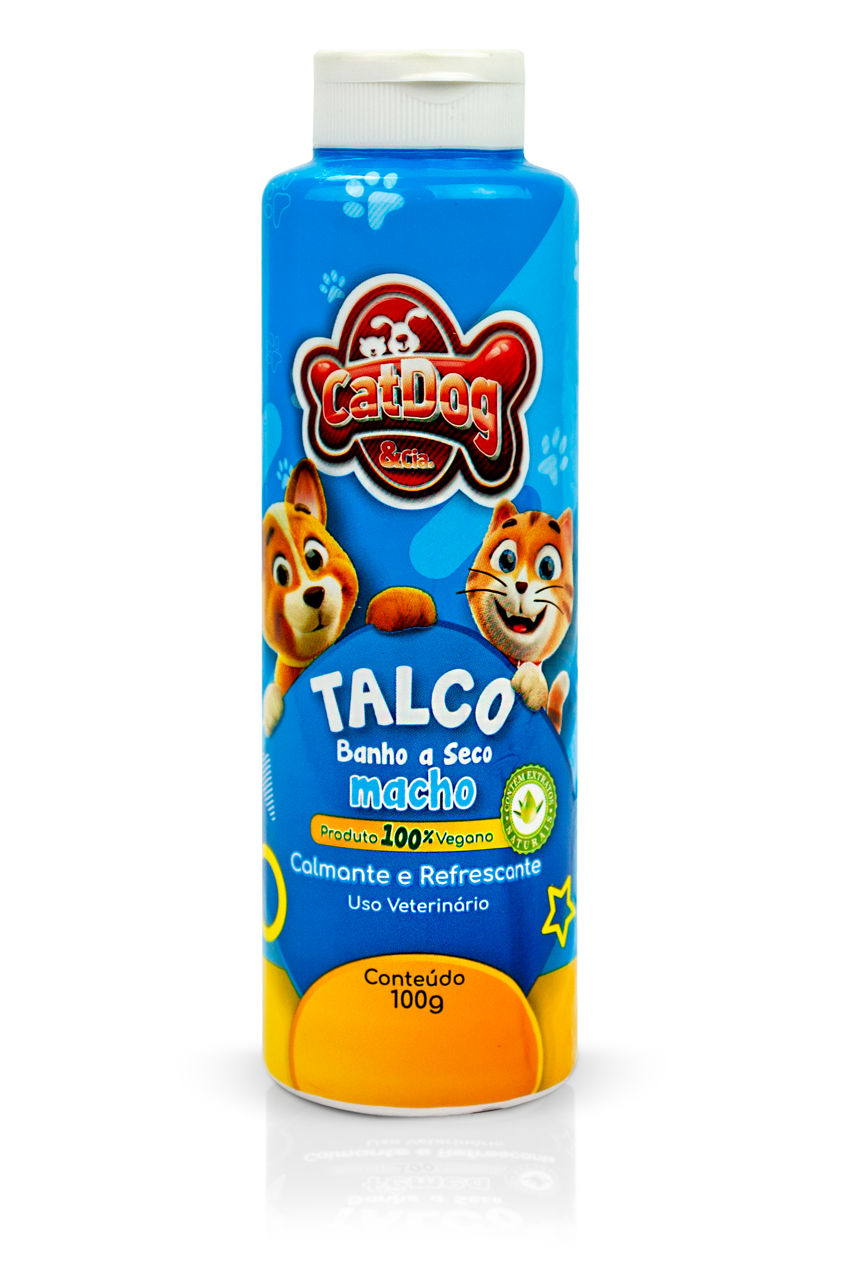 CAT DOG TALCO MACHOS - 100G