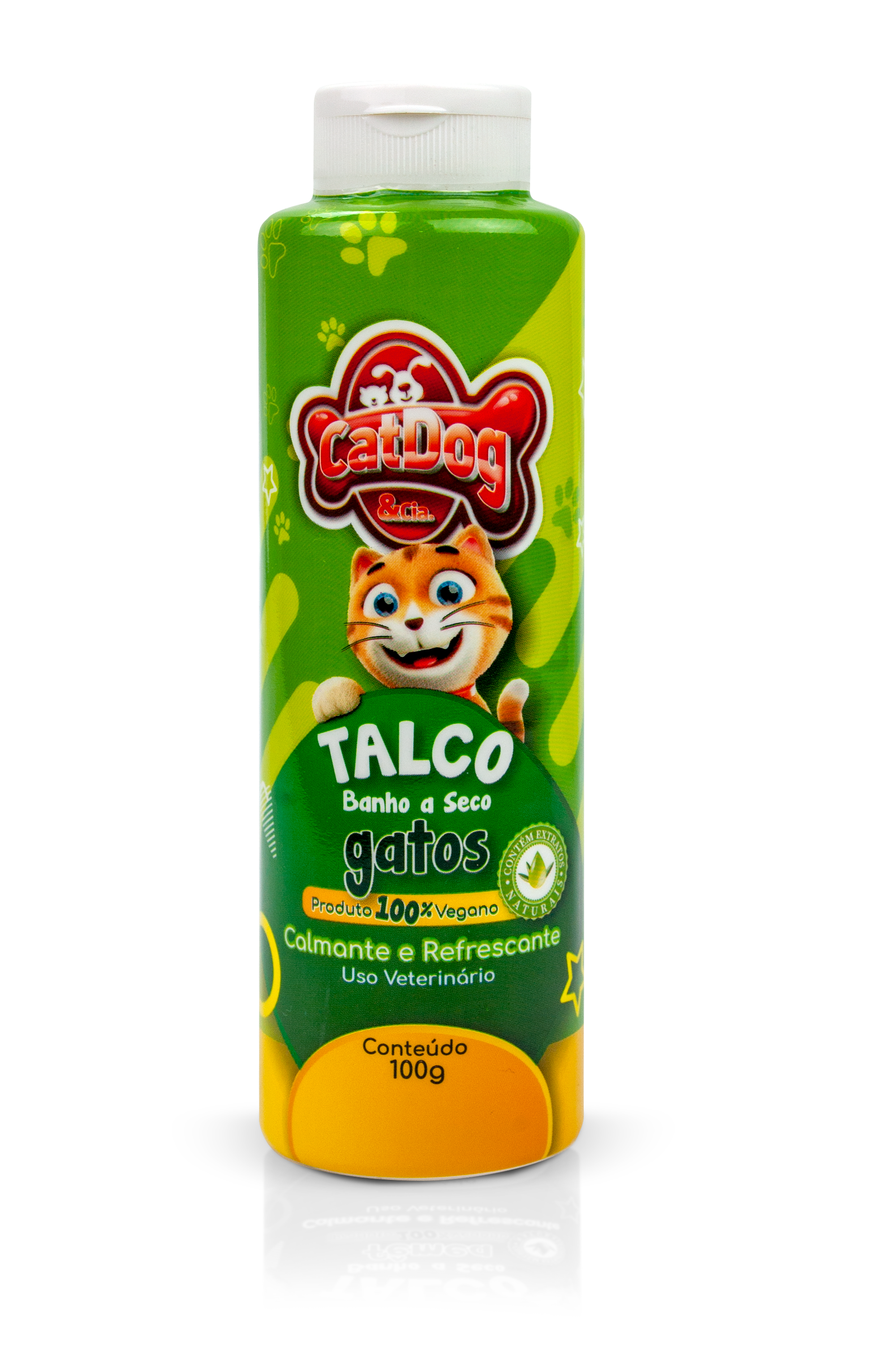 CAT DOG TALCO GATOS - 100G