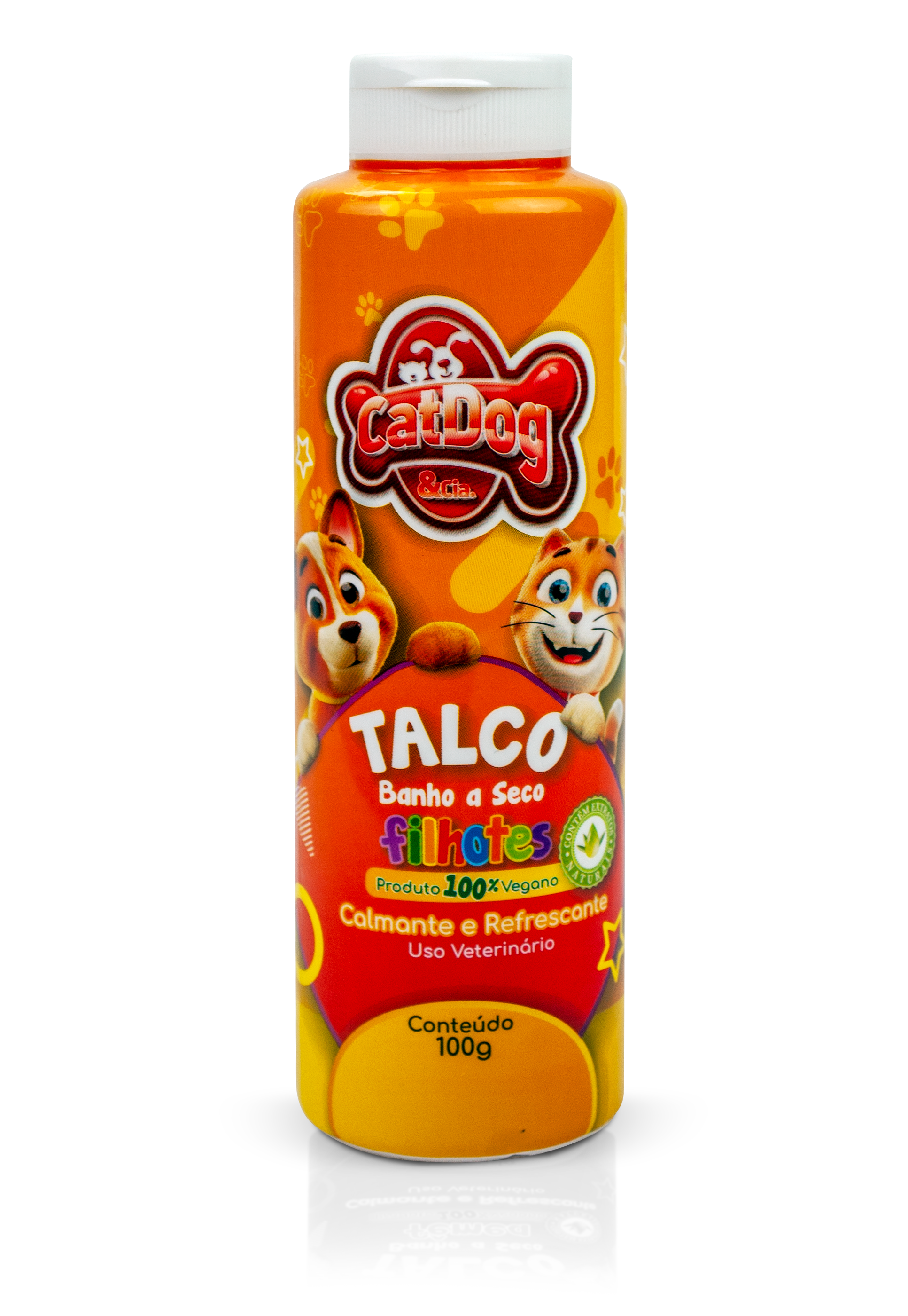 CAT DOG TALCO FILHOTES - 100G