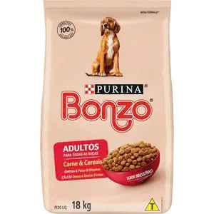 BONZO ADULTOS CARNE E CEREAIS 18KG