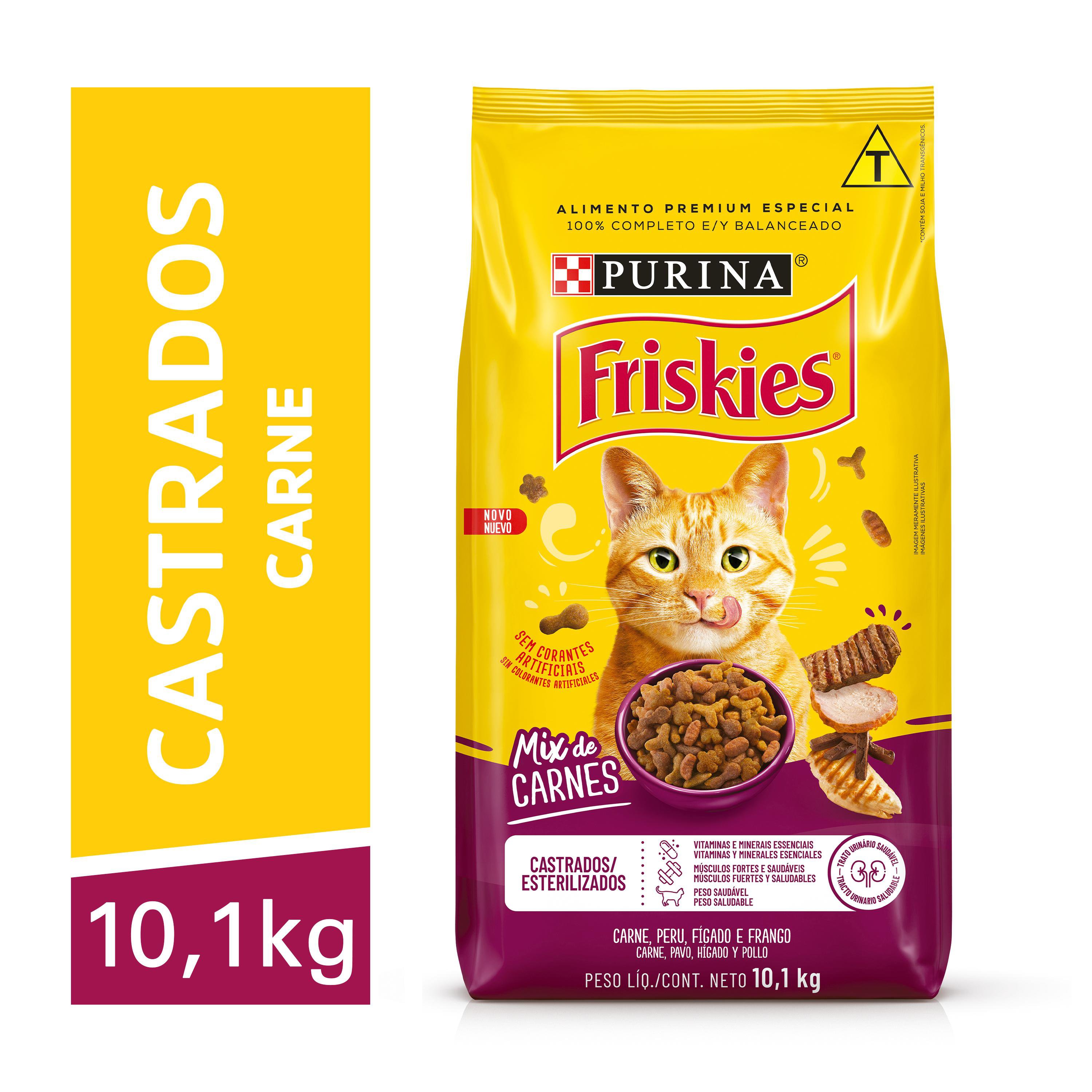 FRISKIES MIX CARNE CASTRADOS - 10,1KG