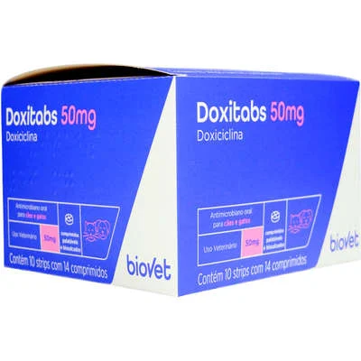 DOXITABS HOSPITALAR (50MG) - 10 STRIPS COM 14 COMPRIMIDOS 