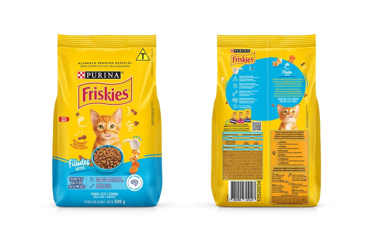 FRISKIES FILHOTE (FRANGO E LEITE) - 500G