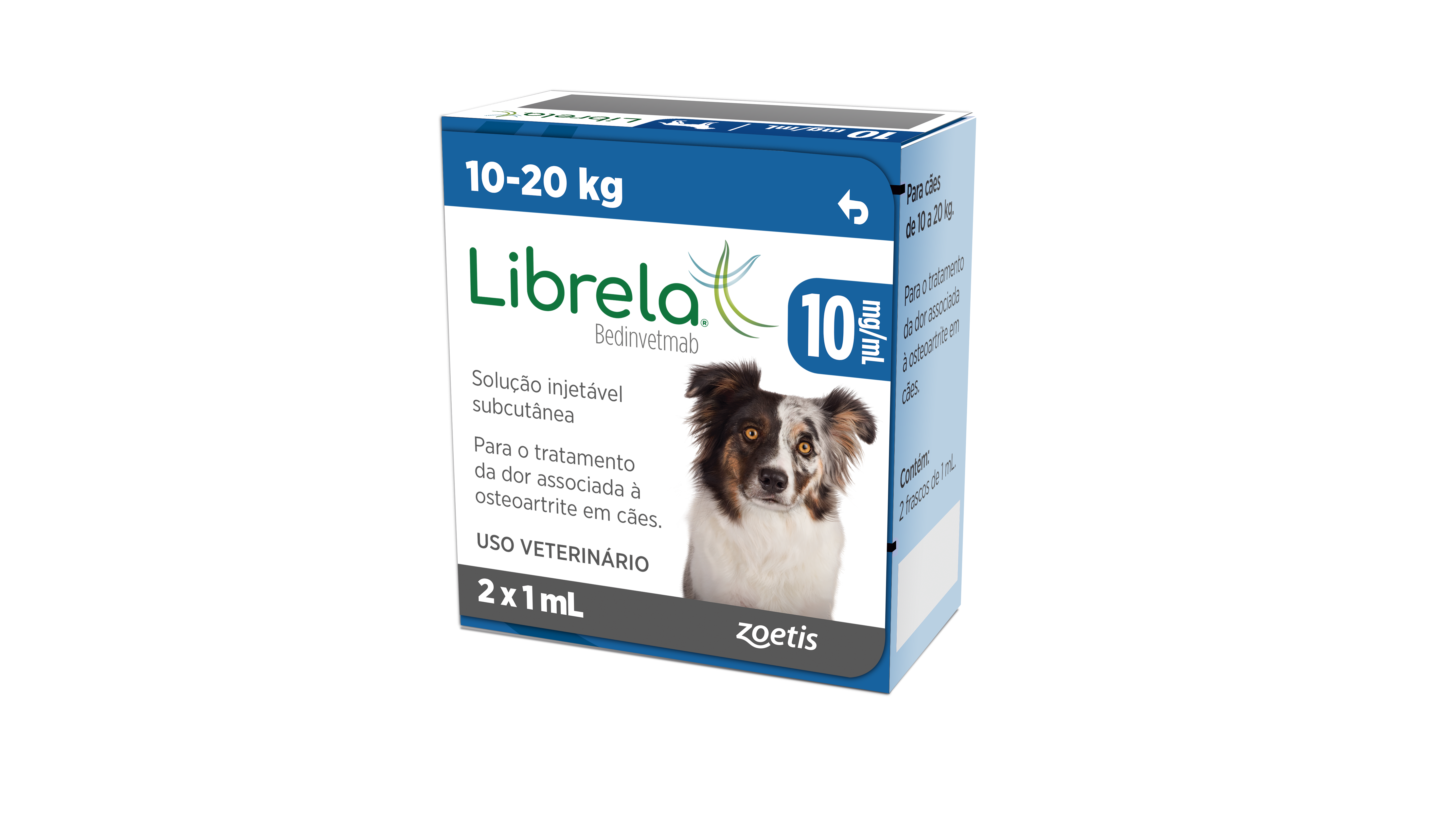 LIBRELA 10MG - 2 FRASCOS DE 1ML