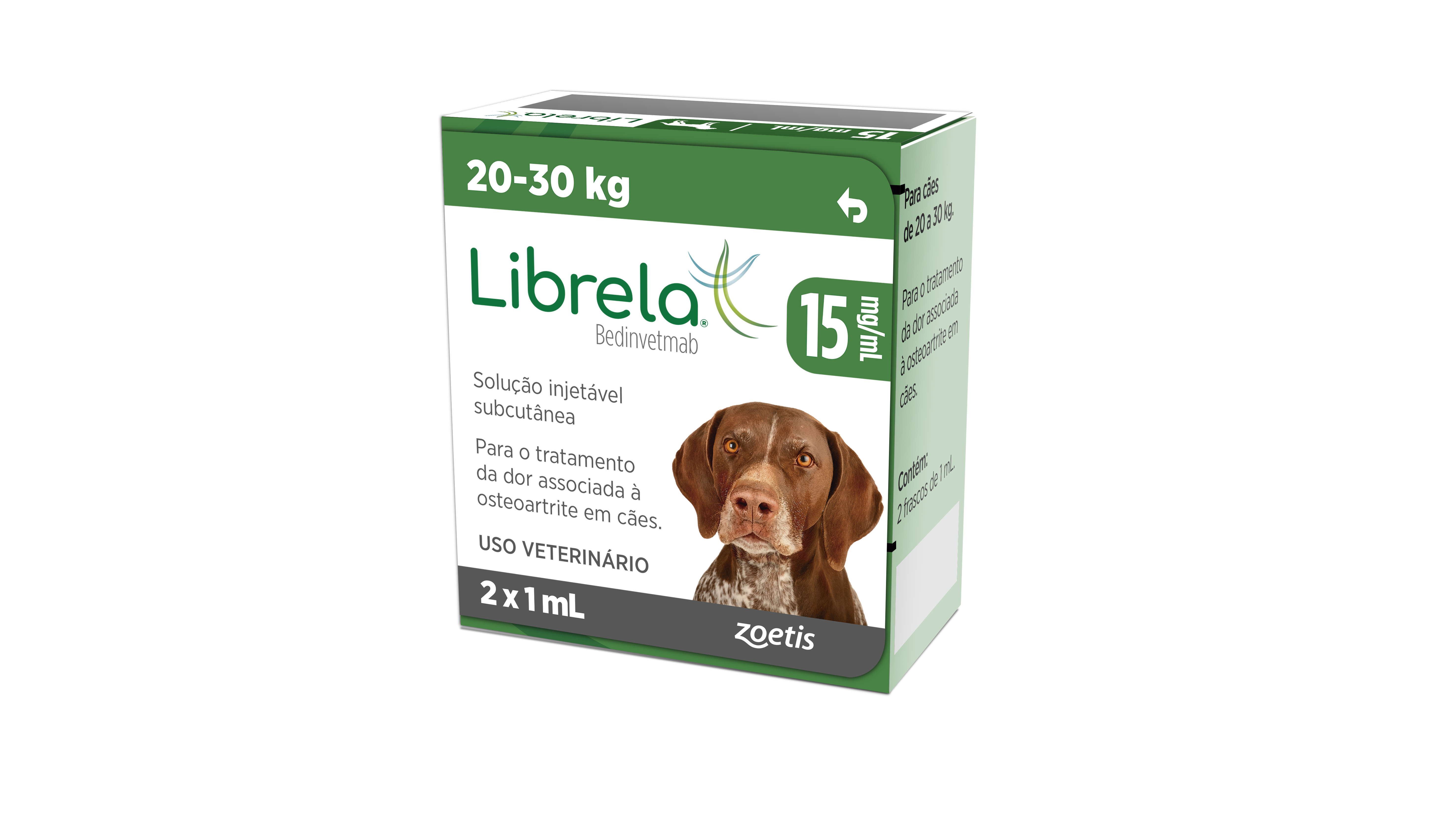 LIBRELA 15MG - 2 FRASCOS DE 1ML