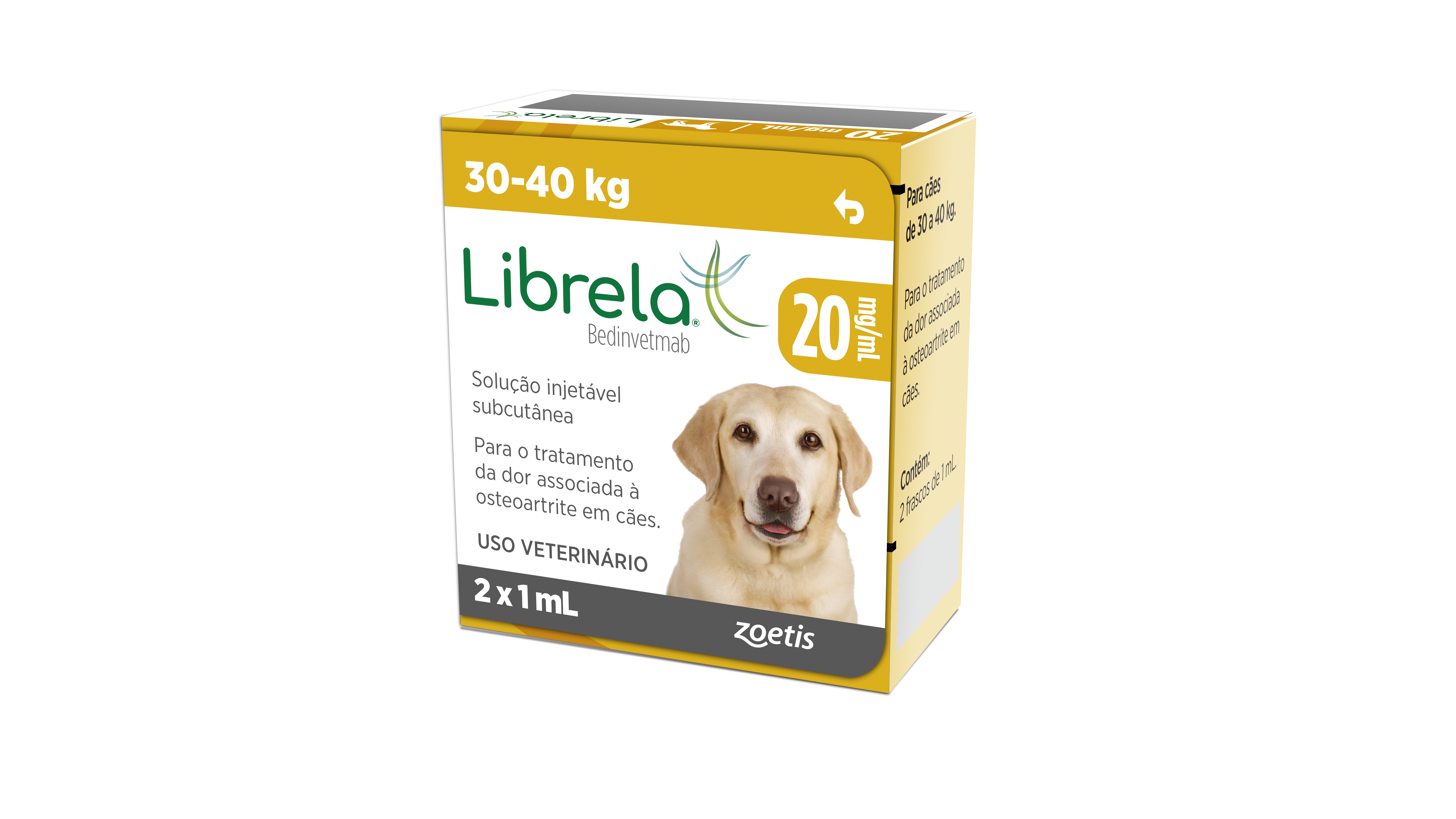 LIBRELA 20MG - 2 FRASCOS DE 1ML